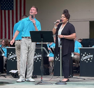 kevin lawson and rachell joy-tupaj singing